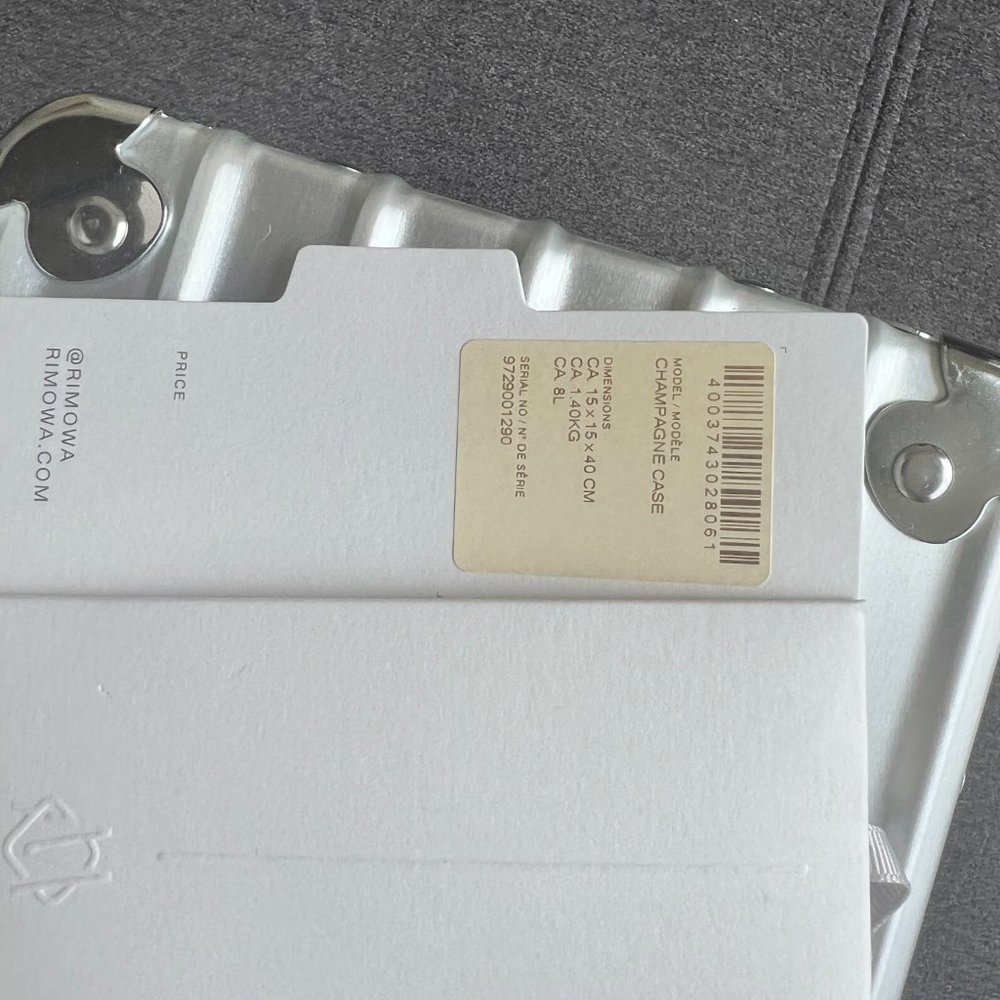 Rare RIMOWA One Bottle Case - Picture 5 of 12